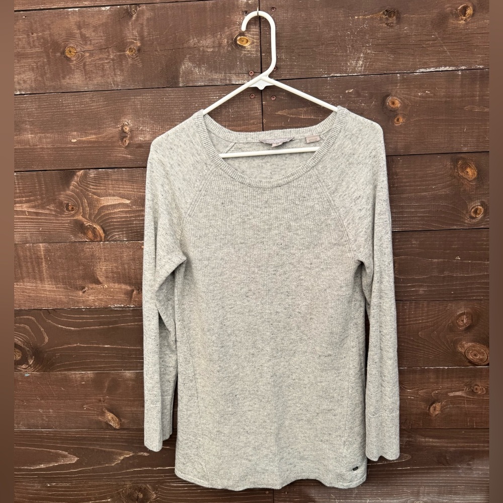 Royal Robbins Gray Long Sleeve Sweater Size Medium